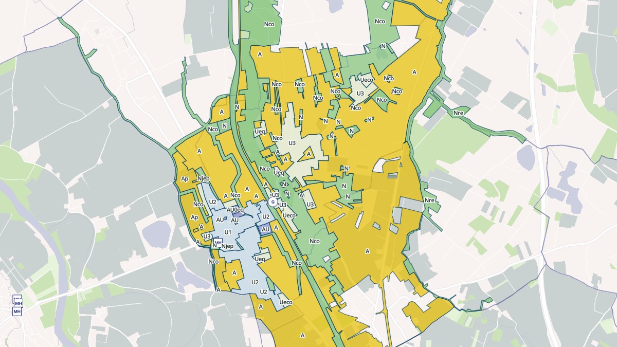 Aperçu cartographique de Dieupentale, centré sur la commune