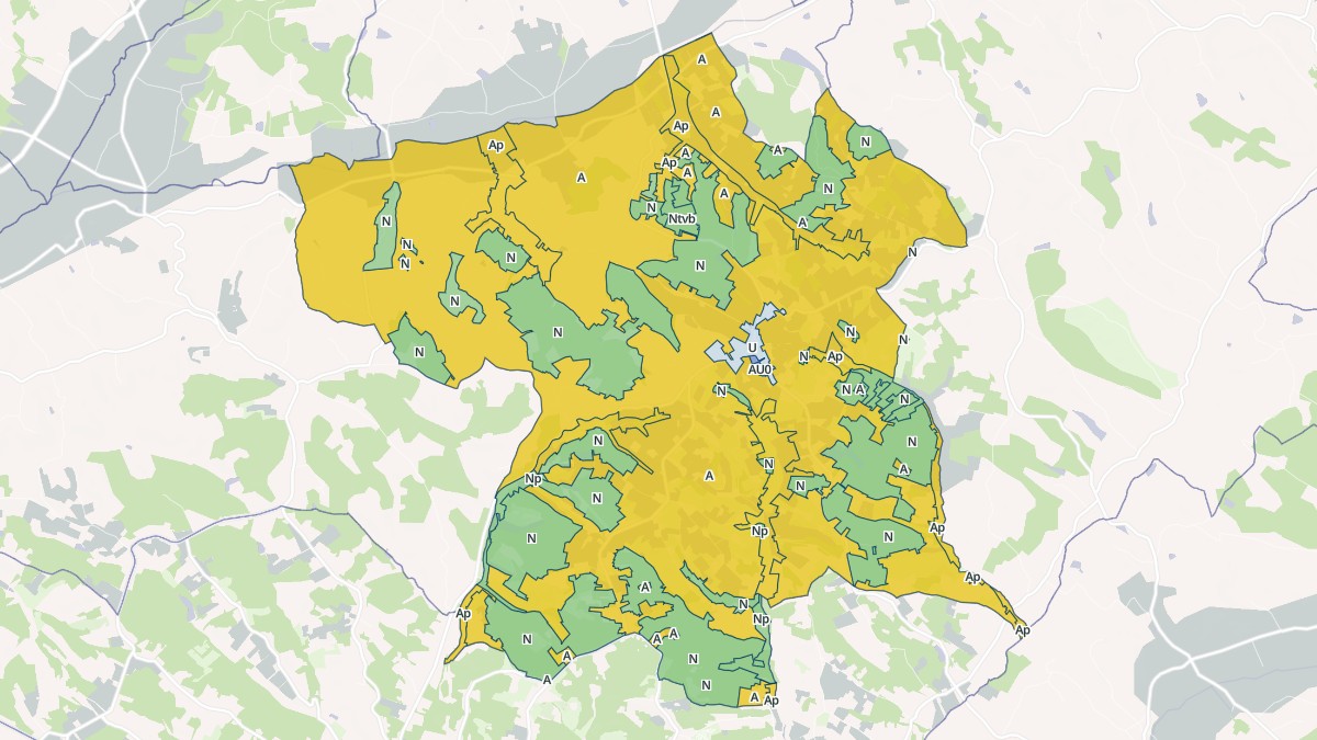 Aperçu cartographique de Durfort-Lacapelette, centré sur la commune