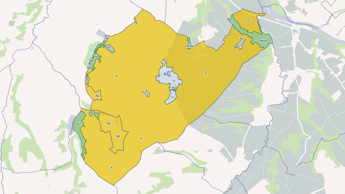 Aperçu cartographique de Garganvillar, centré sur la commune