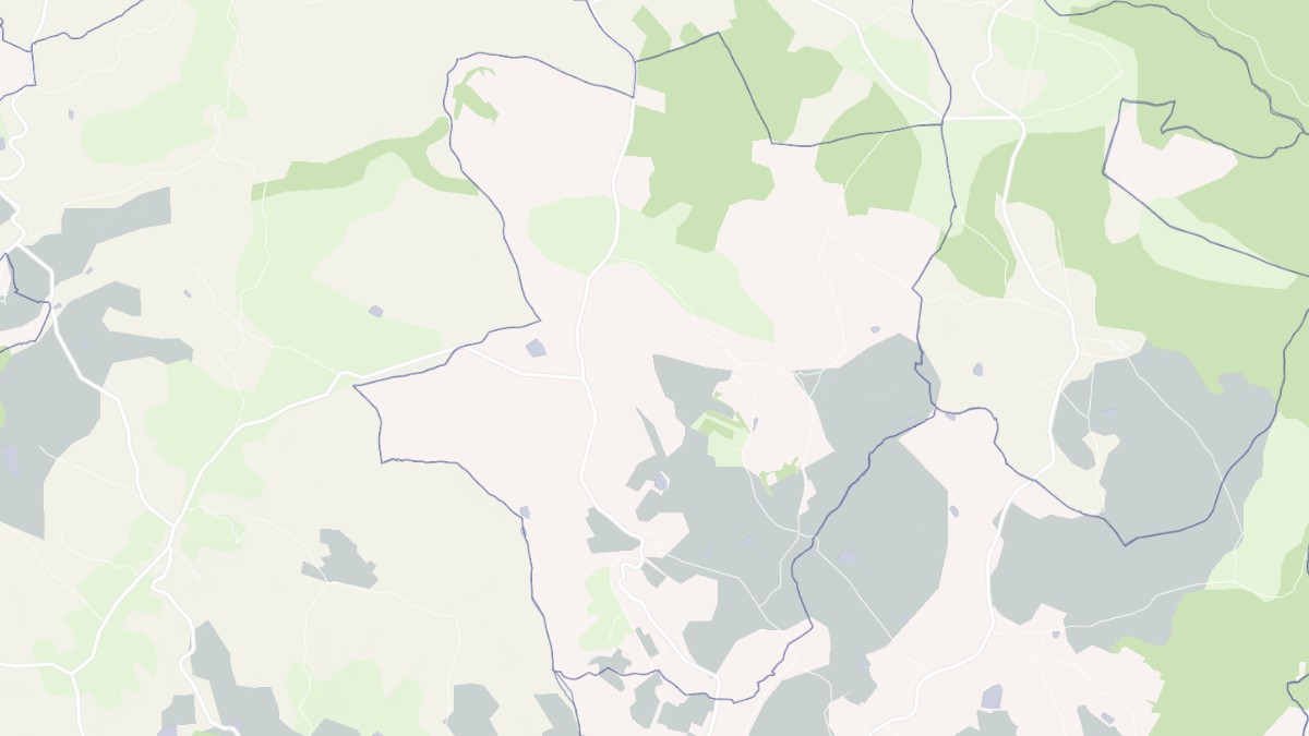 Aperçu cartographique de Labastide-de-Penne, centré sur la commune
