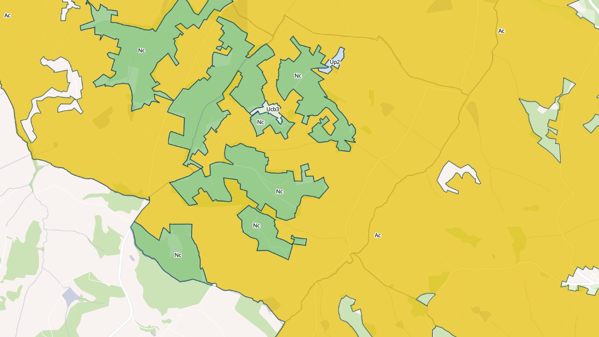 Aperçu cartographique de Maumusson, centré sur la commune
