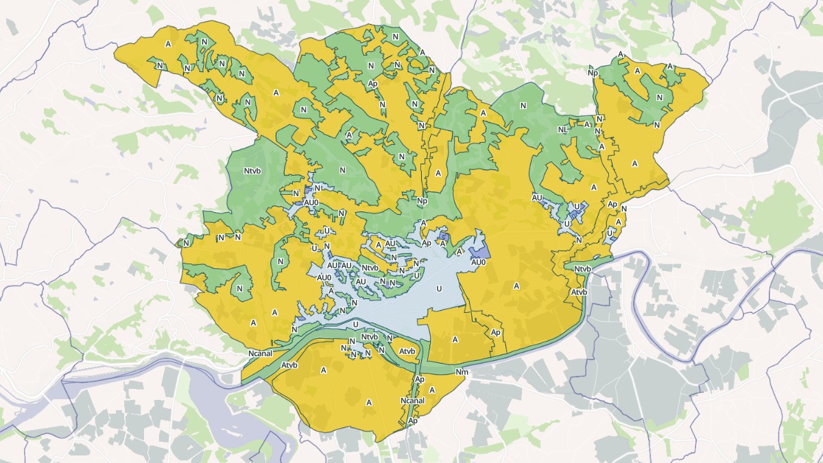 Aperçu cartographique de Moissac, centré sur la commune