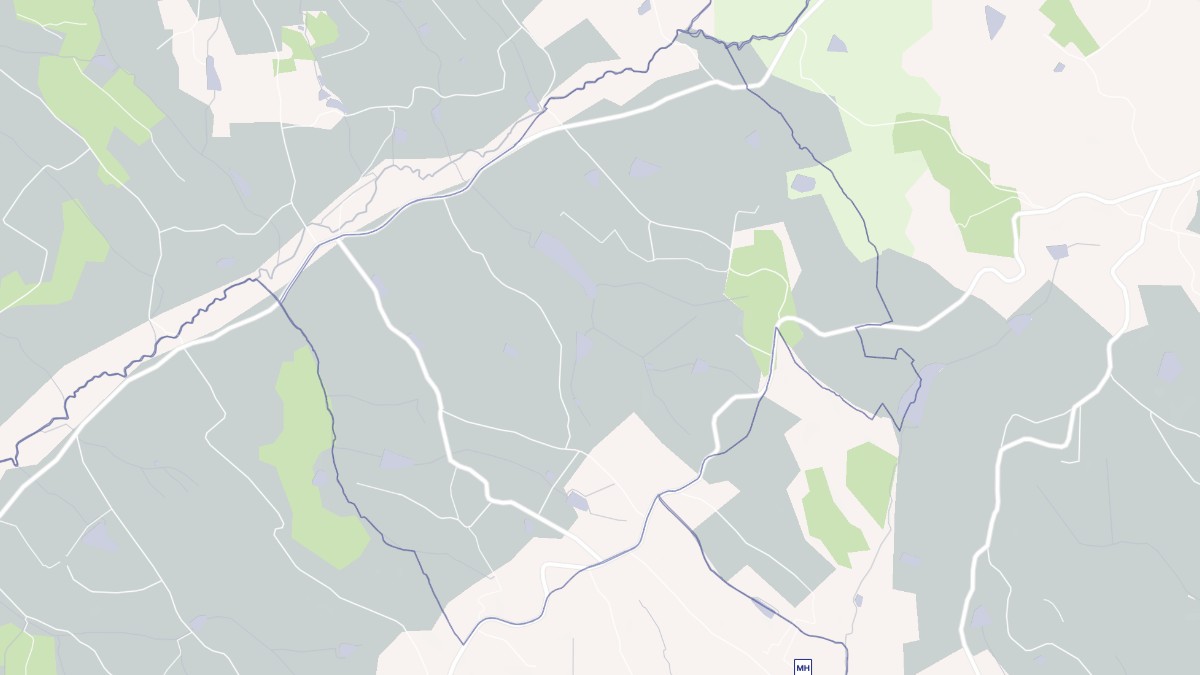 Aperçu cartographique de Montfermier, centré sur la commune