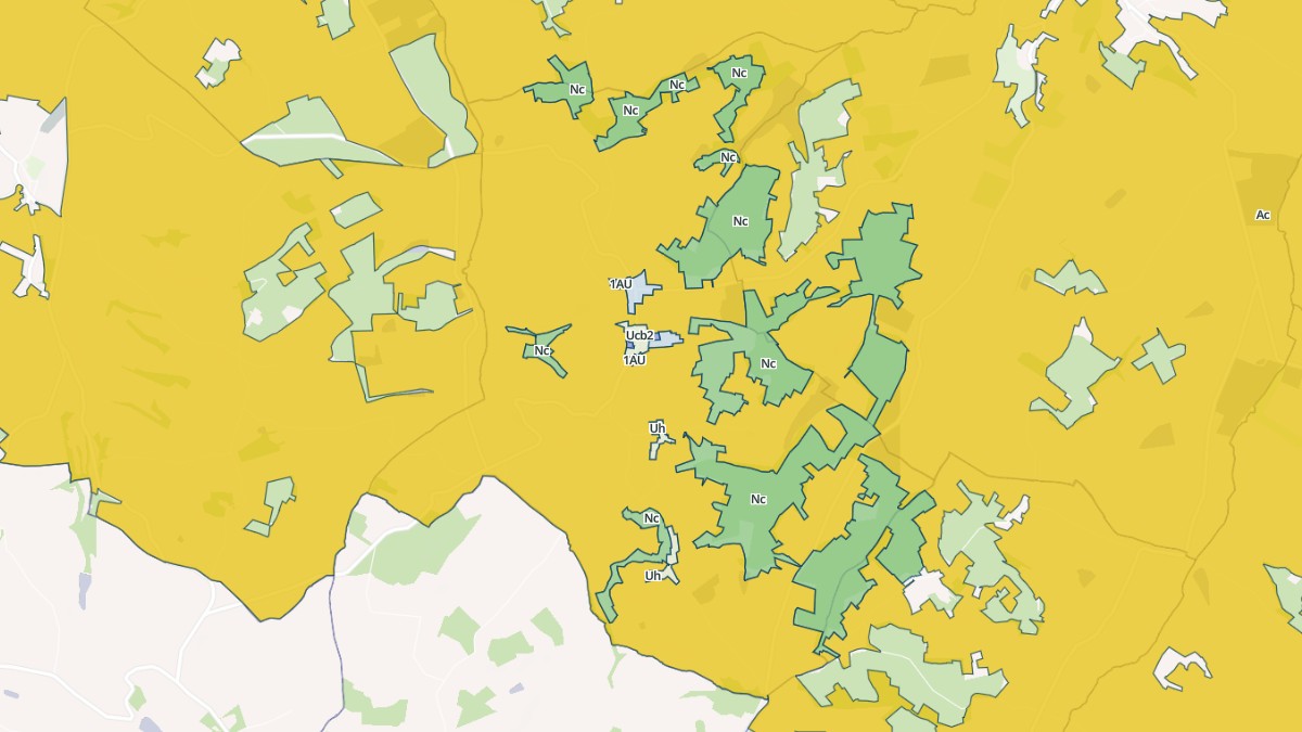 Aperçu cartographique de Montgaillard, centré sur la commune