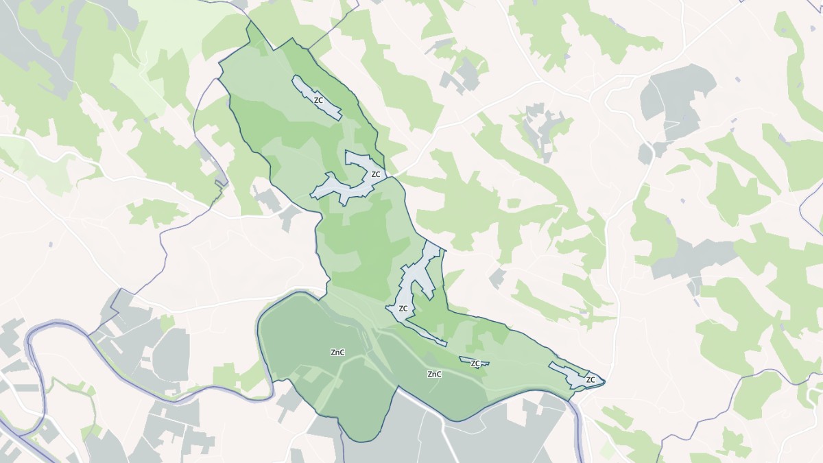 Aperçu cartographique de Piquecos, centré sur la commune