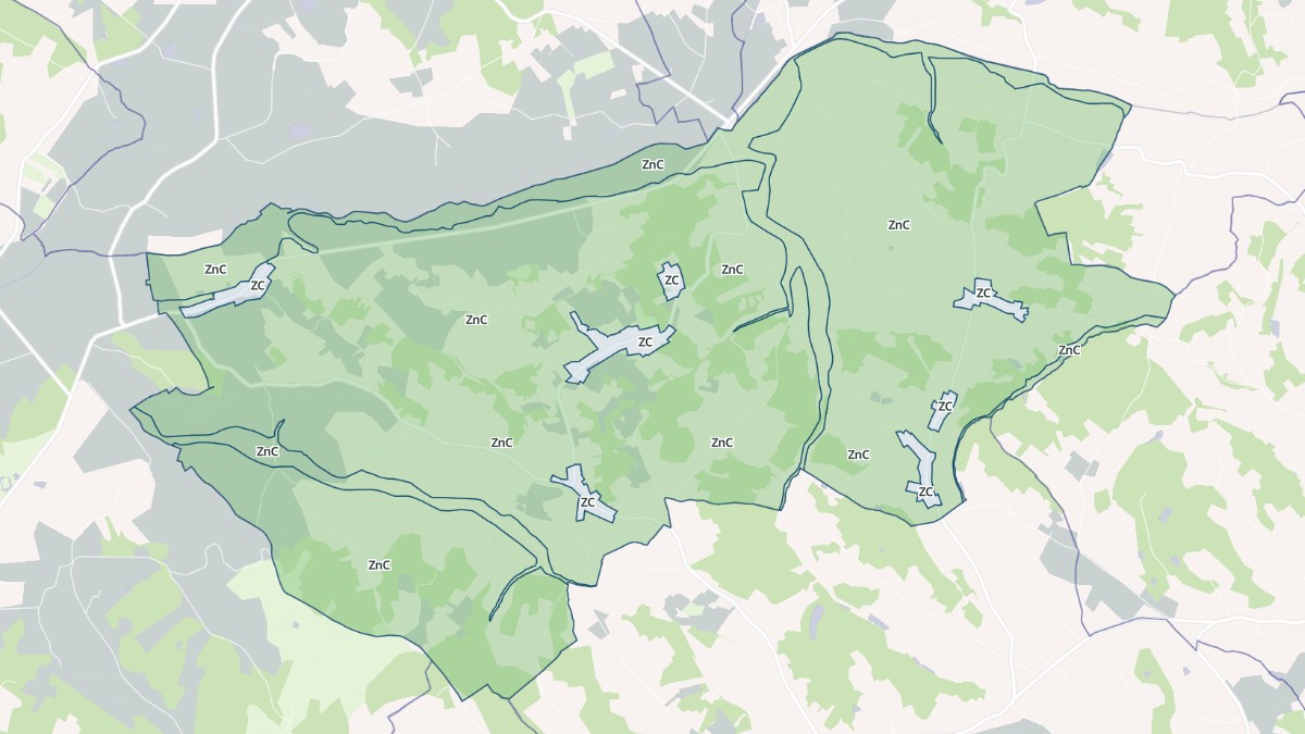Aperçu cartographique de Puycornet, centré sur la commune