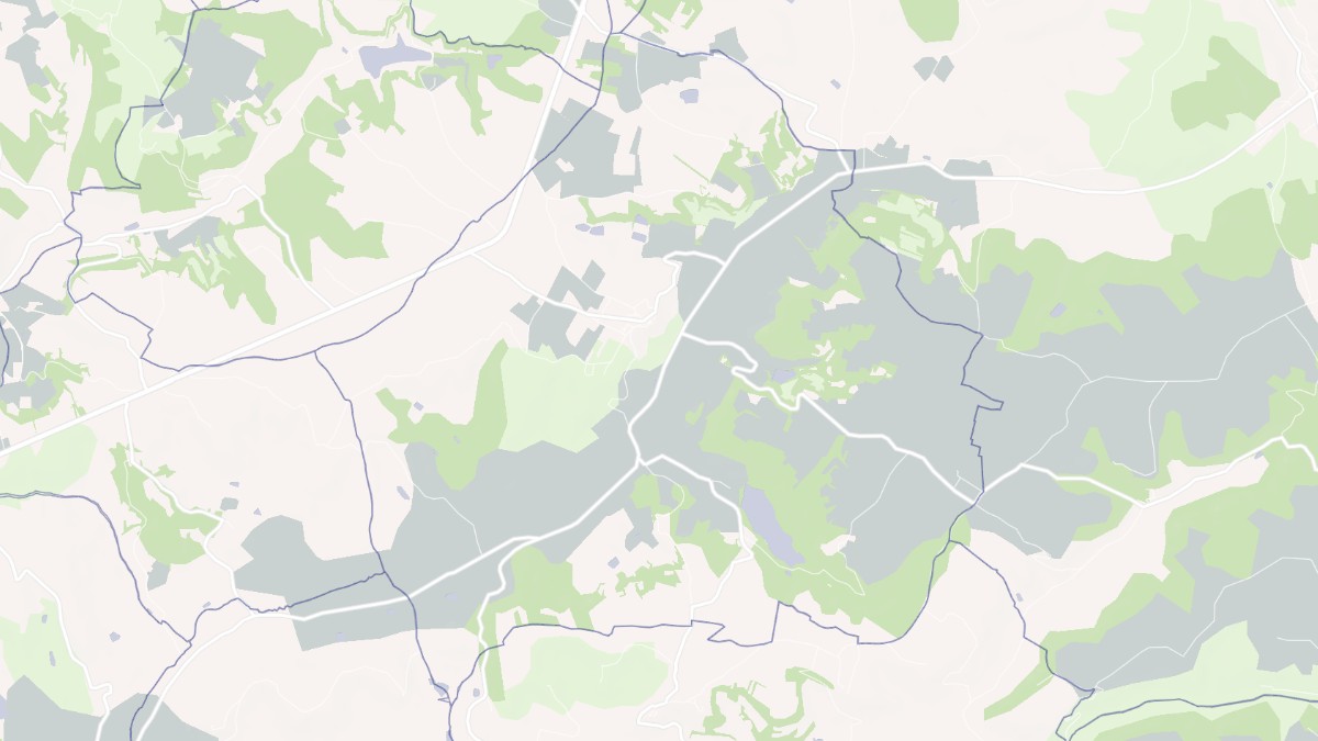 Aperçu cartographique de Roquecor, centré sur la commune