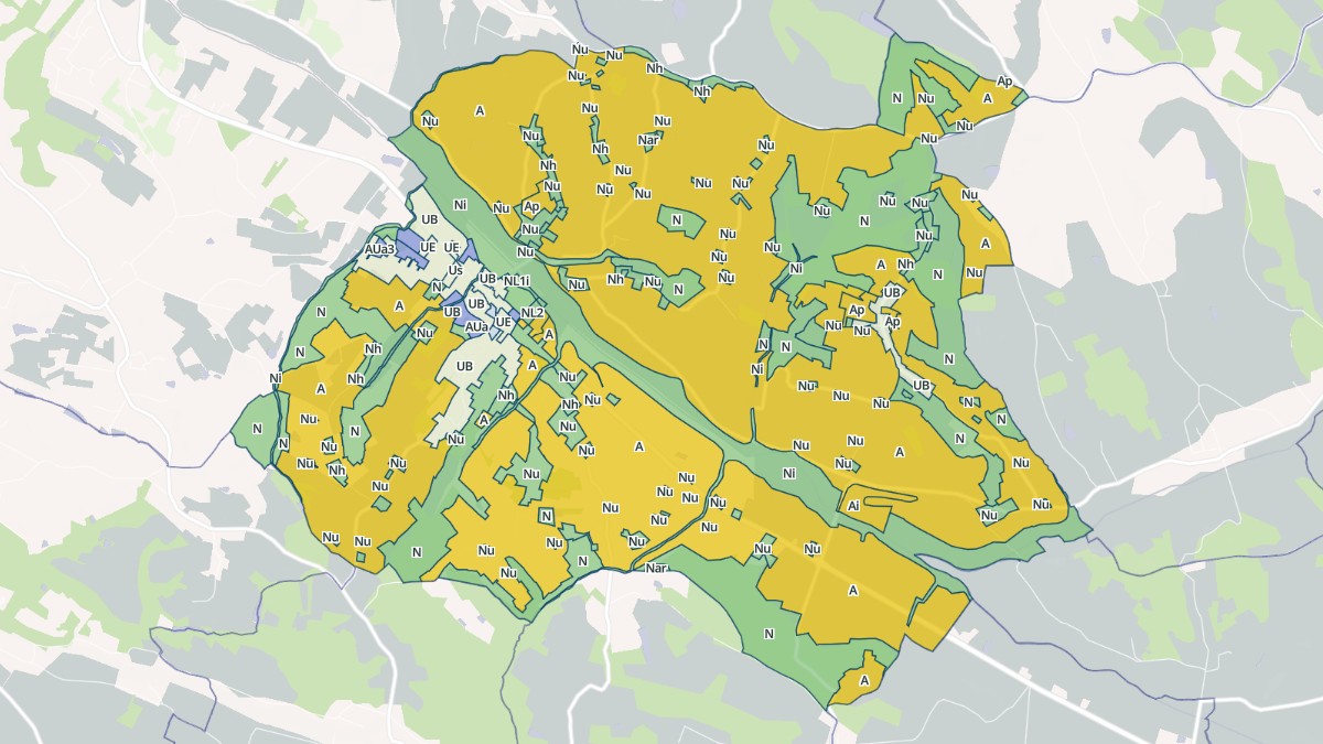 Aperçu cartographique de Saint-Nauphary, centré sur la commune