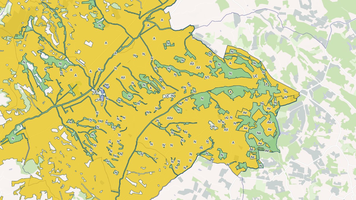 Aperçu cartographique de Saint-Paul-d'Espis, centré sur la commune