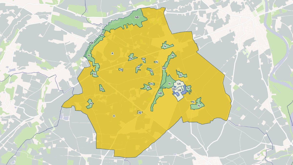 Aperçu cartographique de Savenès, centré sur la commune