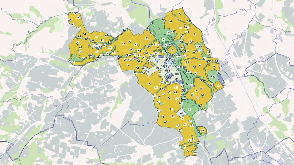 Aperçu cartographique de Verdun-sur-Garonne, centré sur la commune