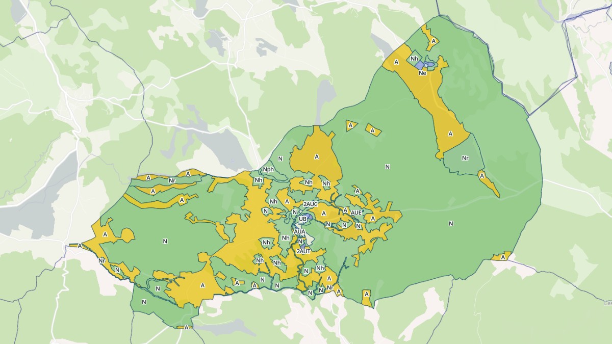 Aperçu cartographique de La Verdière, centré sur la commune