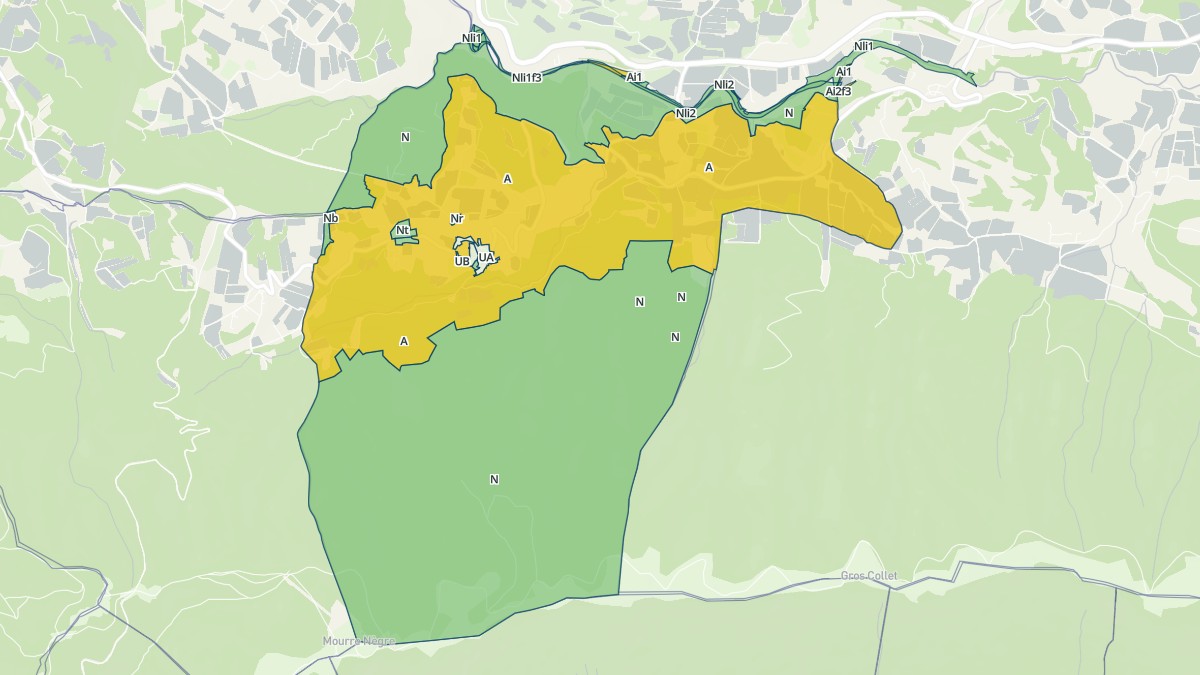 Aperçu cartographique de Castellet-en-Luberon, centré sur la commune