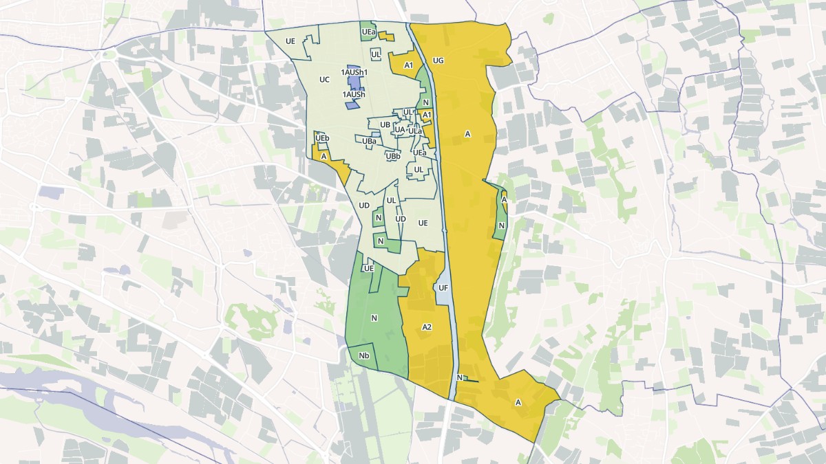 Aperçu cartographique de Morières-lès-Avignon, centré sur la commune