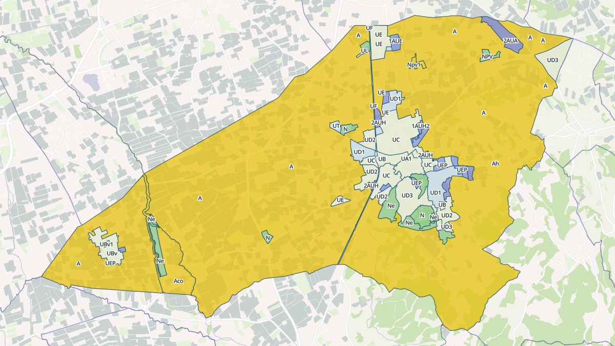 Aperçu cartographique de Pernes-les-Fontaines, centré sur la commune