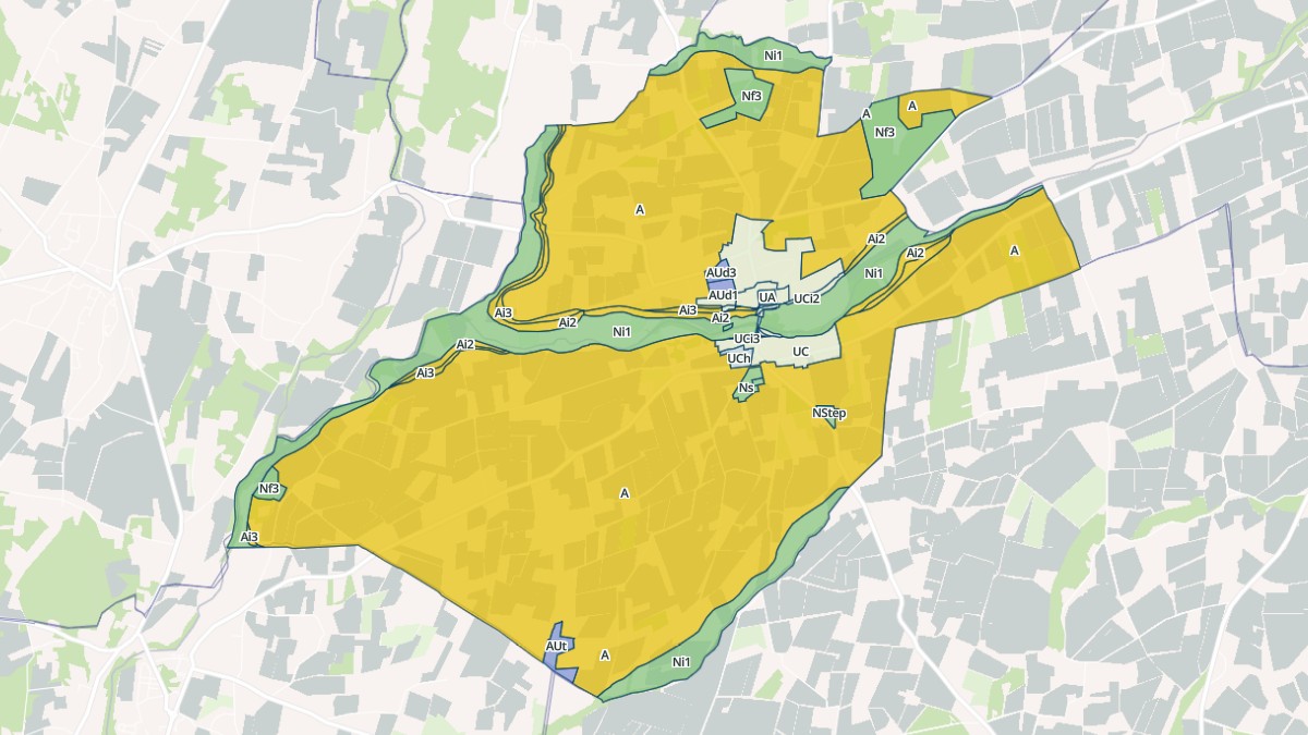 Aperçu cartographique de Richerenches, centré sur la commune