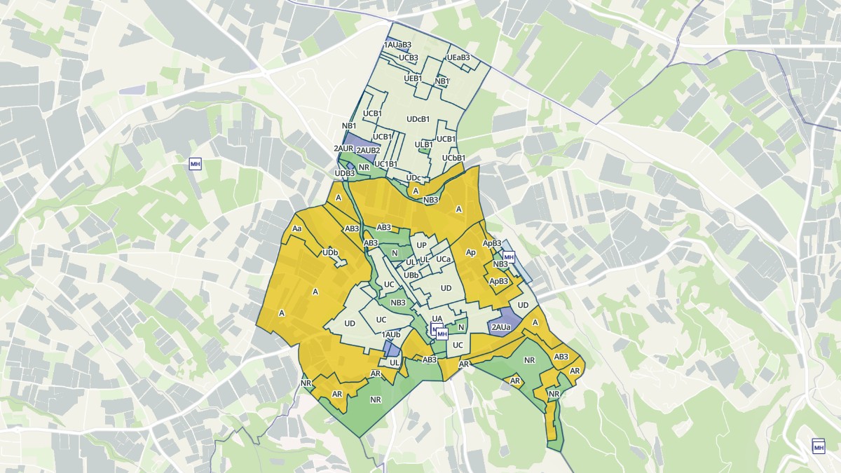 Aperçu cartographique de Saint-Didier, centré sur la commune