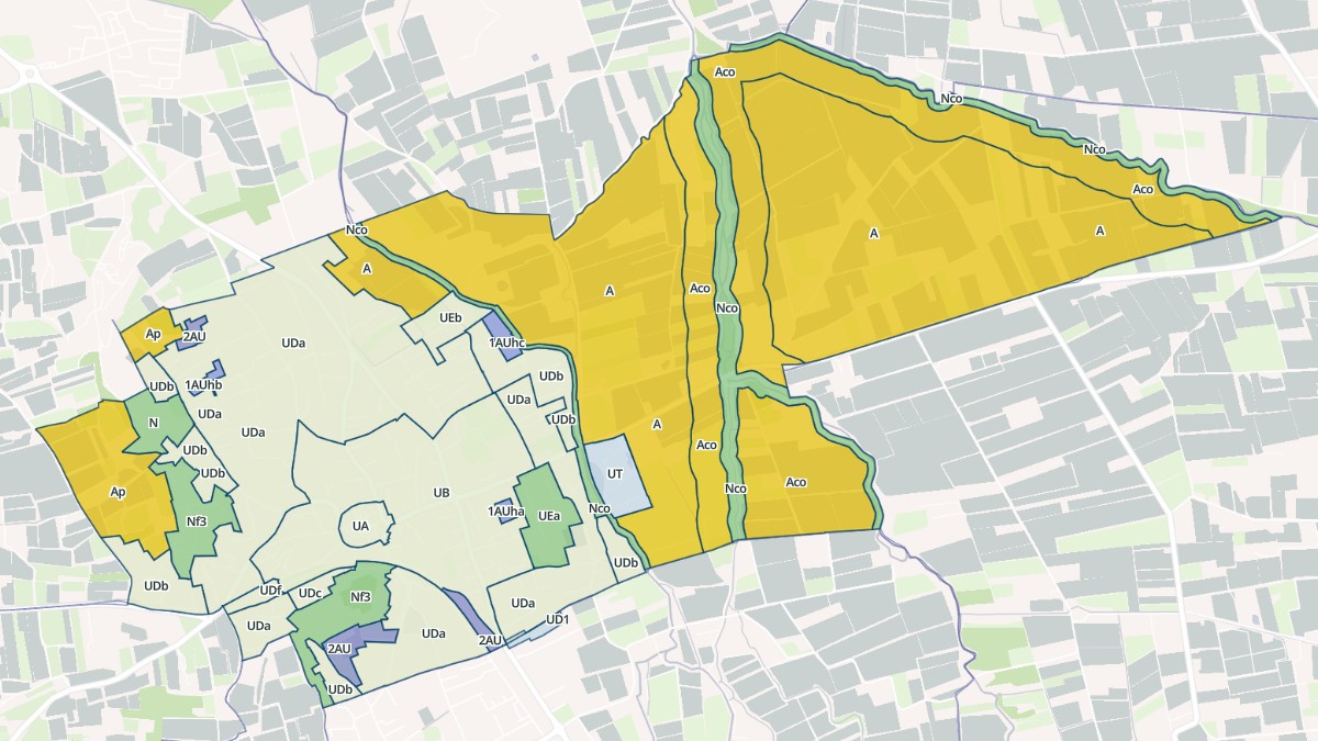 Aperçu cartographique de Saint-Saturnin-lès-Avignon, centré sur la commune