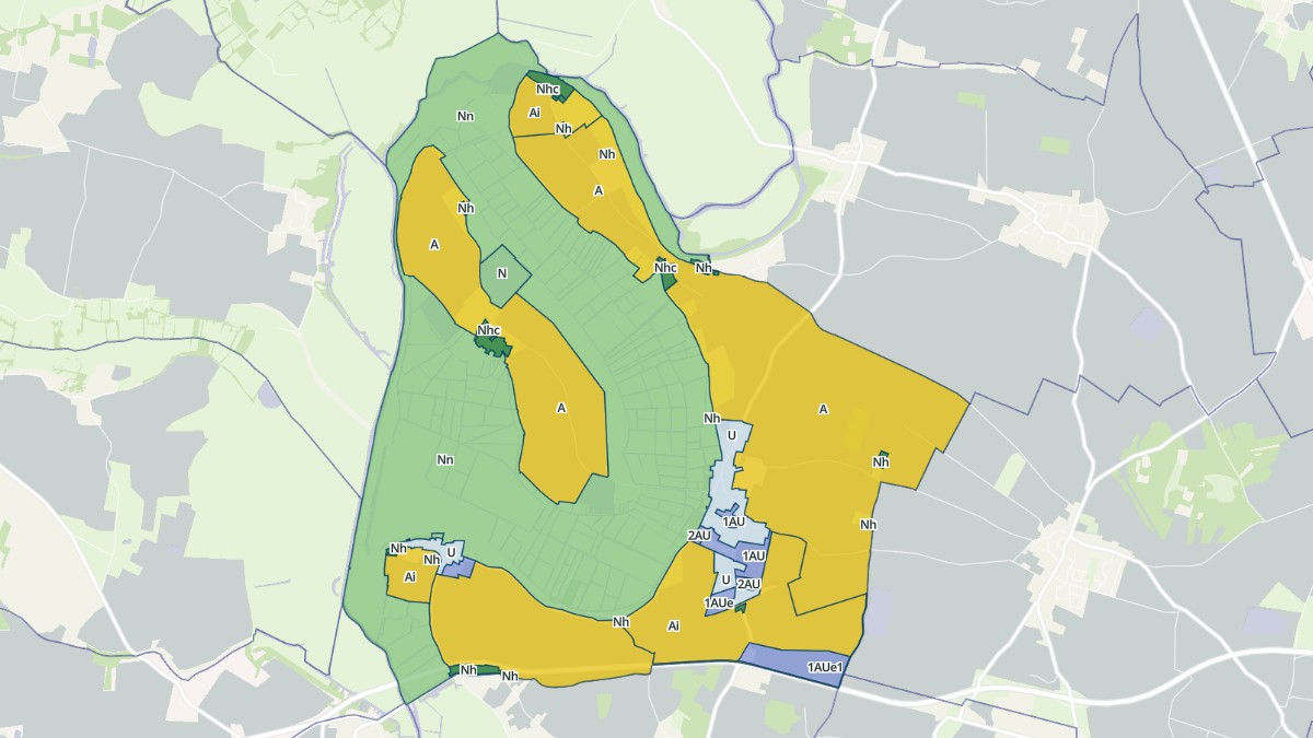 Aperçu cartographique de La Bretonnière-la-Claye, centré sur la commune