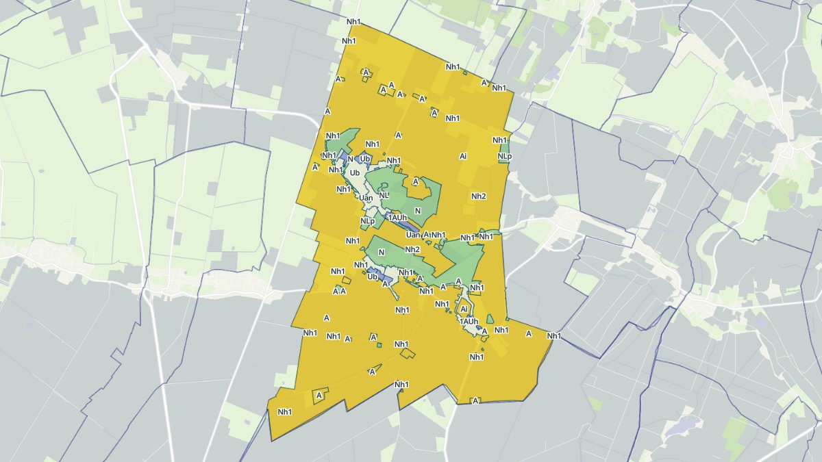 Aperçu cartographique de Chaillé-les-Marais, centré sur la commune