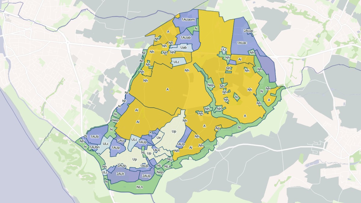Aperçu cartographique de Givrand, centré sur la commune