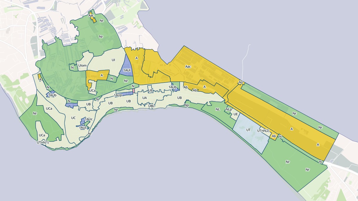Aperçu cartographique de La Guérinière, centré sur la commune
