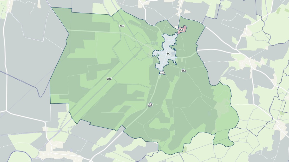 Aperçu cartographique de Maillezais, centré sur la commune