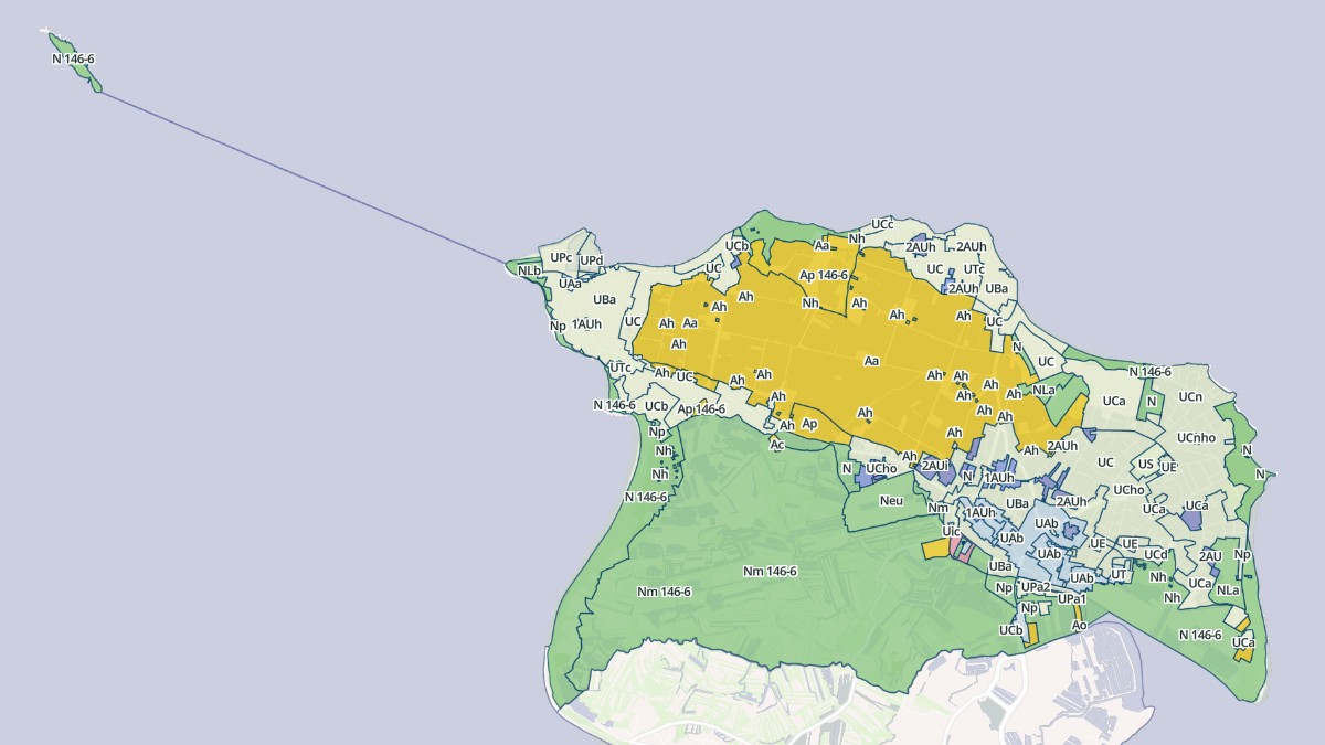 Aperçu cartographique de Noirmoutier-en-l'Île, centré sur la commune