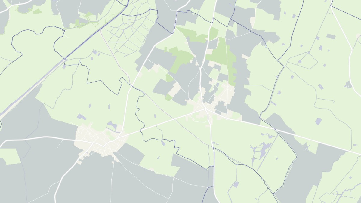 Aperçu cartographique de Saint-Denis-du-Payré, centré sur la commune