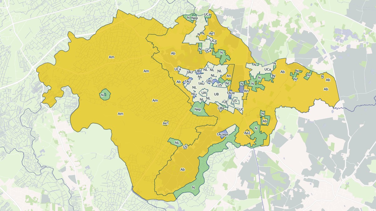 Aperçu cartographique de Soullans, centré sur la commune