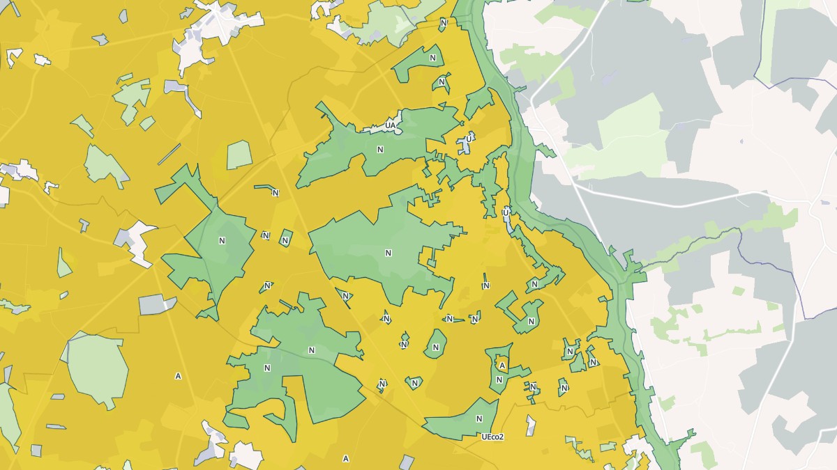 Aperçu cartographique de Pindray, centré sur la commune