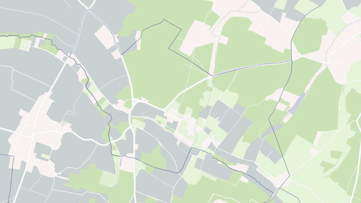 Aperçu cartographique de Raslay, centré sur la commune