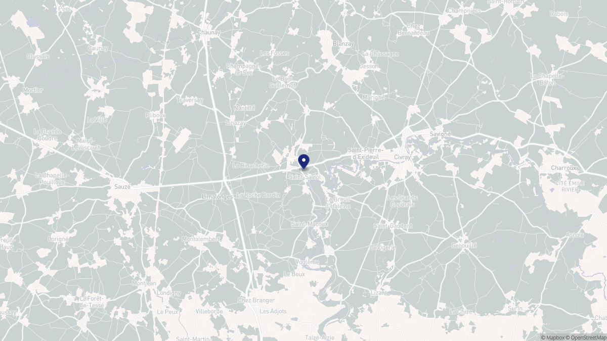 Aperçu cartographique de Val-de-Comporté, centré sur la commune