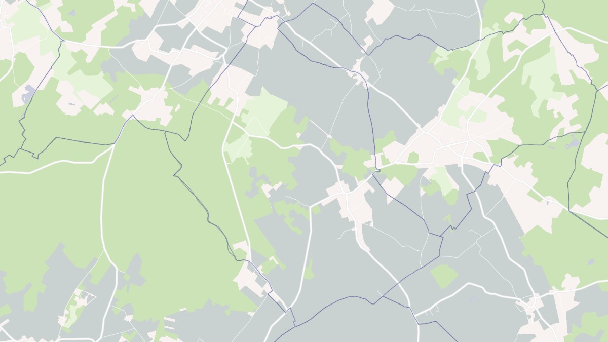 Aperçu cartographique de Saires, centré sur la commune