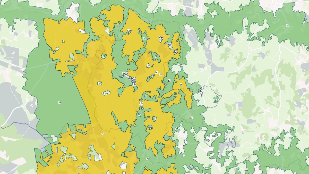 Aperçu cartographique de Balledent, centré sur la commune