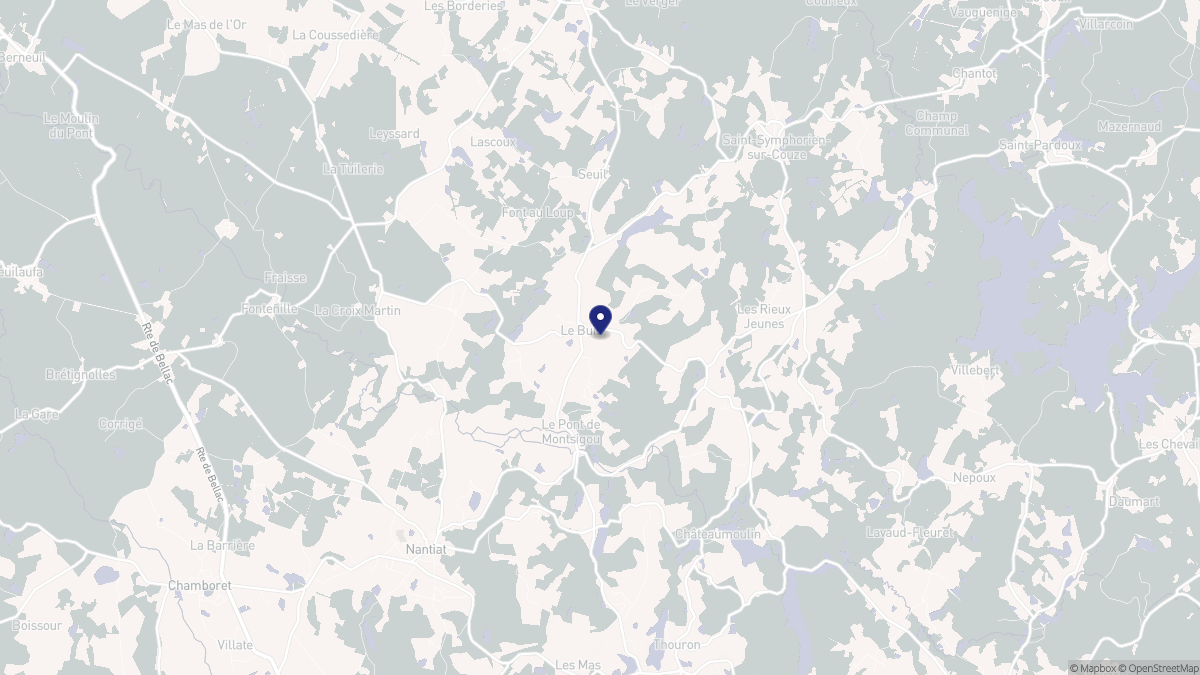 Aperçu cartographique de Le Buis, centré sur la commune