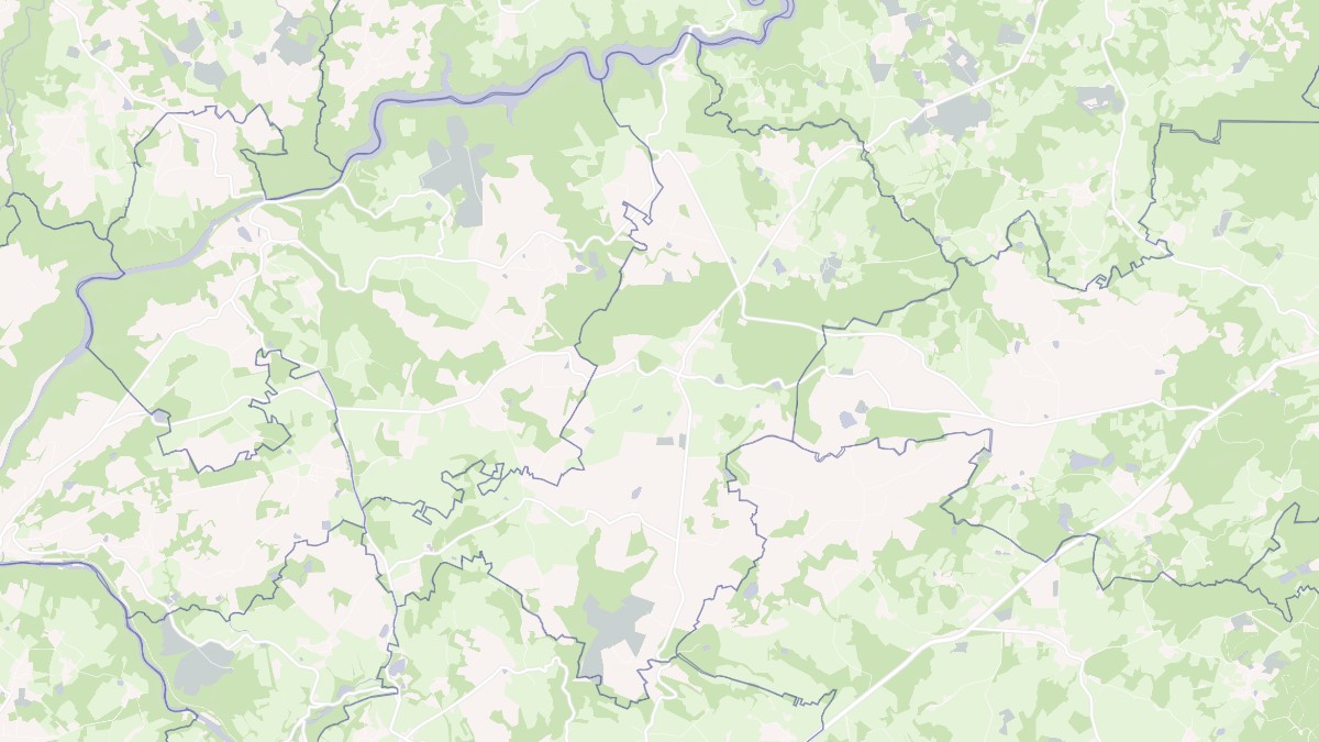 Aperçu cartographique de Le Châtenet-en-Dognon, centré sur la commune