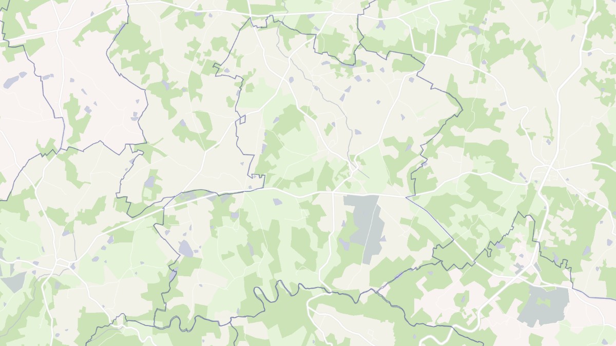 Aperçu cartographique de Chéronnac, centré sur la commune