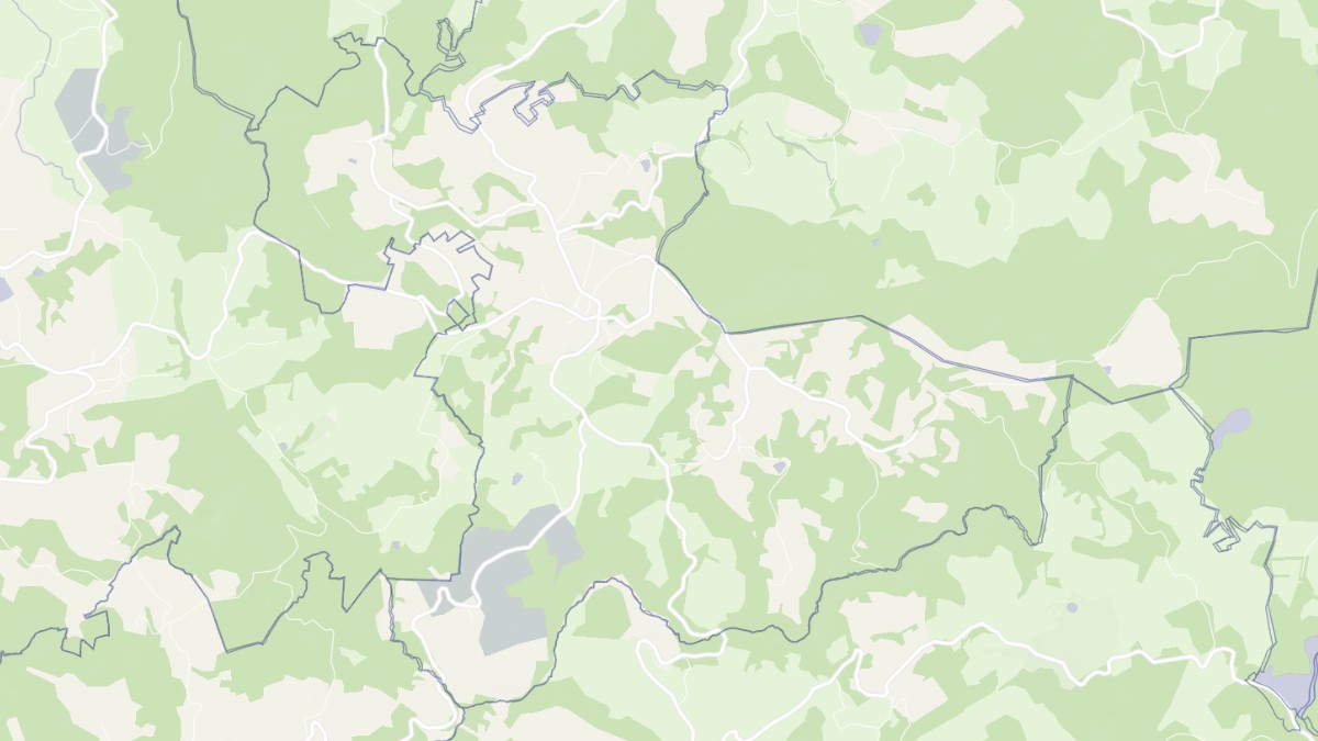 Aperçu cartographique de Domps, centré sur la commune