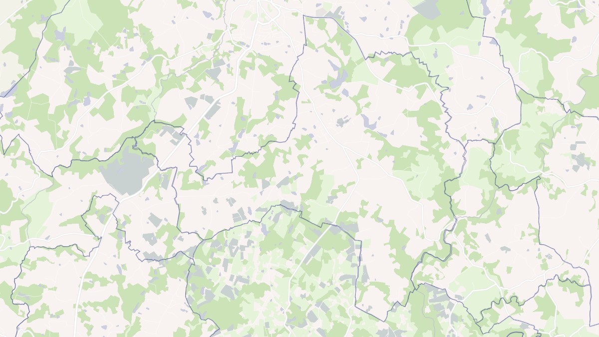 Aperçu cartographique de Glandon, centré sur la commune