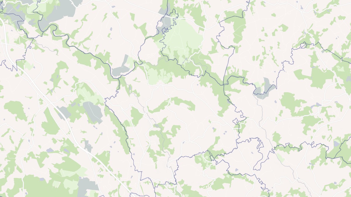 Aperçu cartographique de Glanges, centré sur la commune