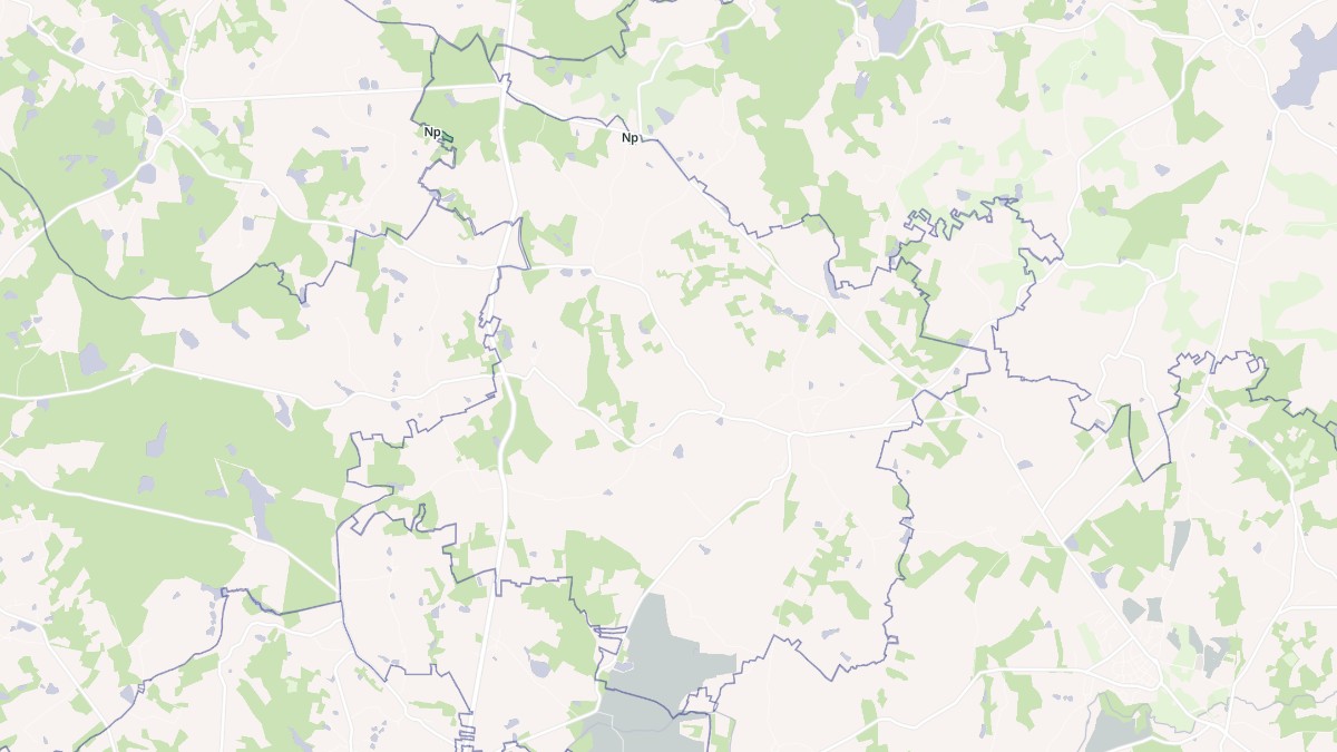 Aperçu cartographique de Javerdat, centré sur la commune