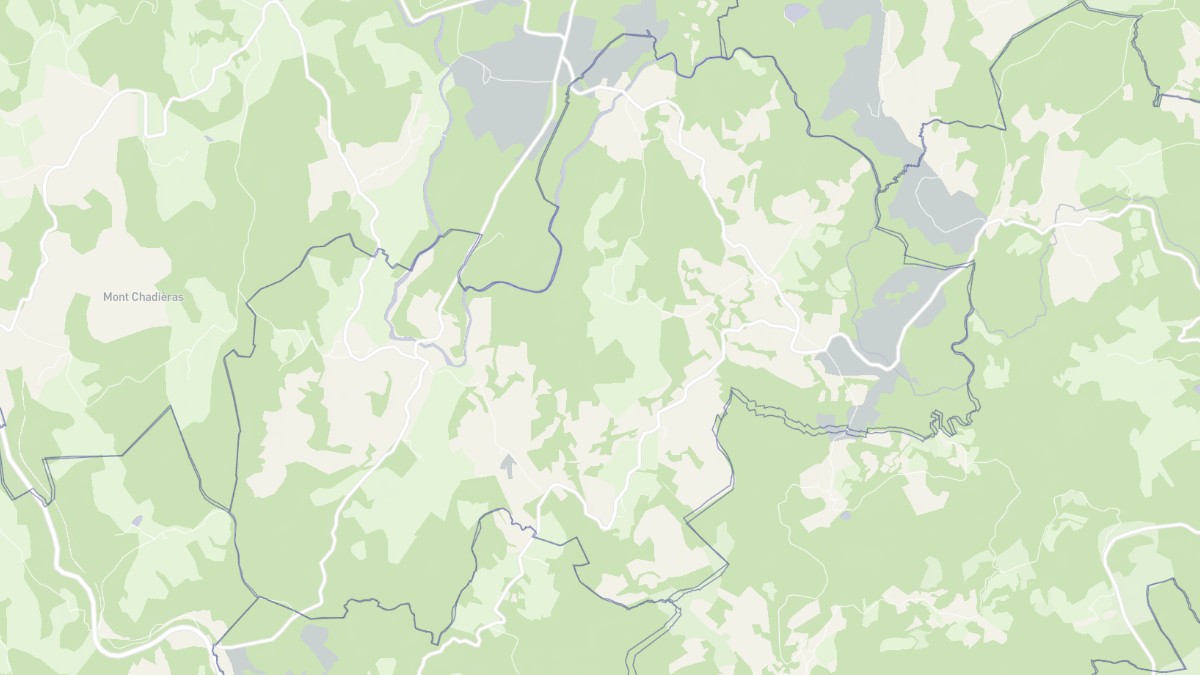 Aperçu cartographique de Rempnat, centré sur la commune