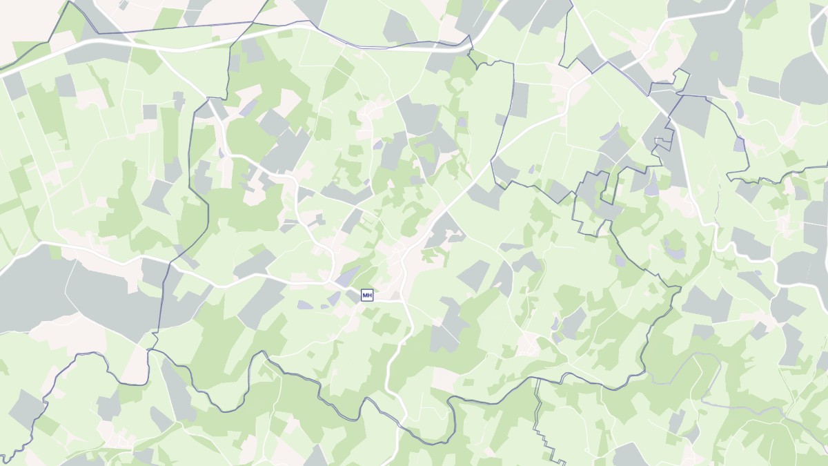 Aperçu cartographique de Villefavard, centré sur la commune