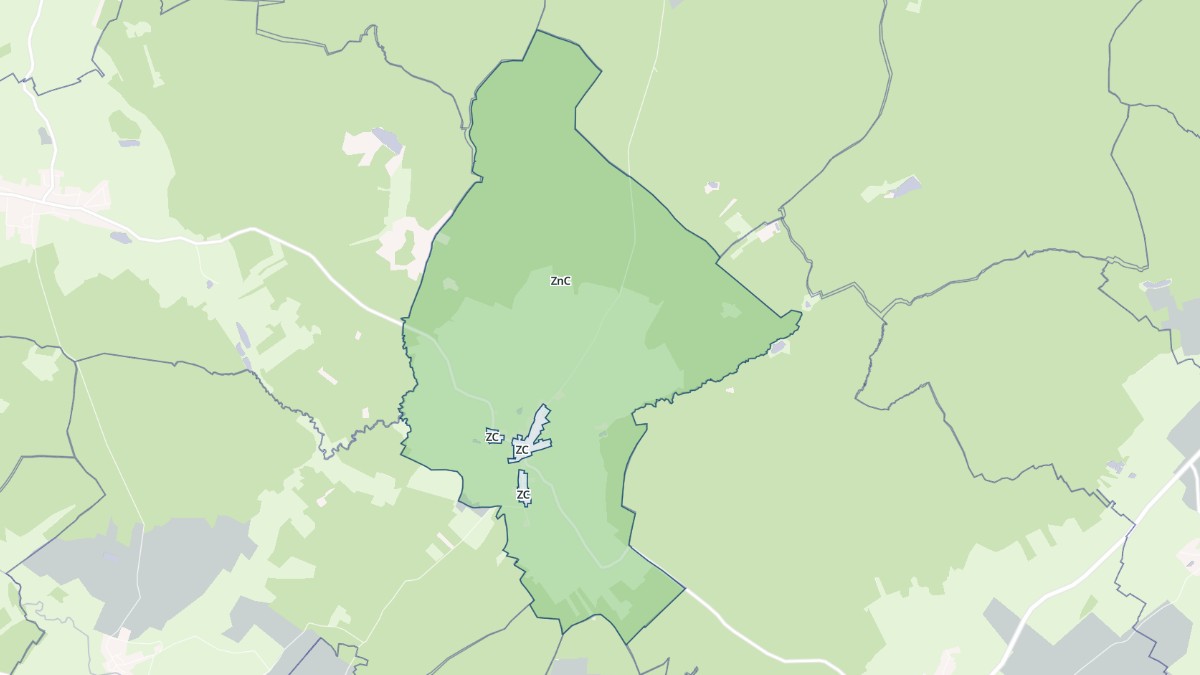 Aperçu cartographique de Badménil-aux-Bois, centré sur la commune