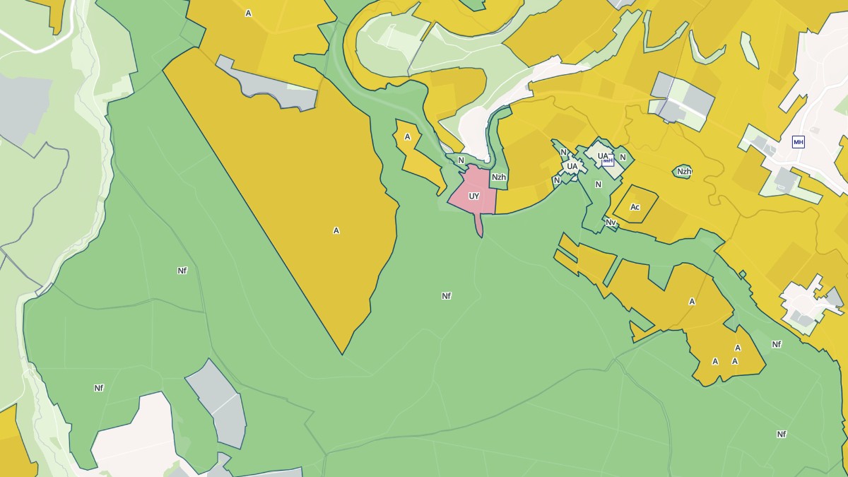 Aperçu cartographique de Barville, centré sur la commune