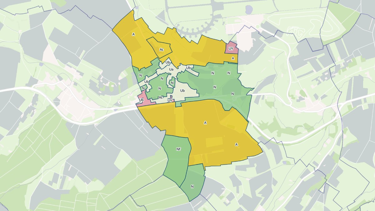 Aperçu cartographique de Baudricourt, centré sur la commune
