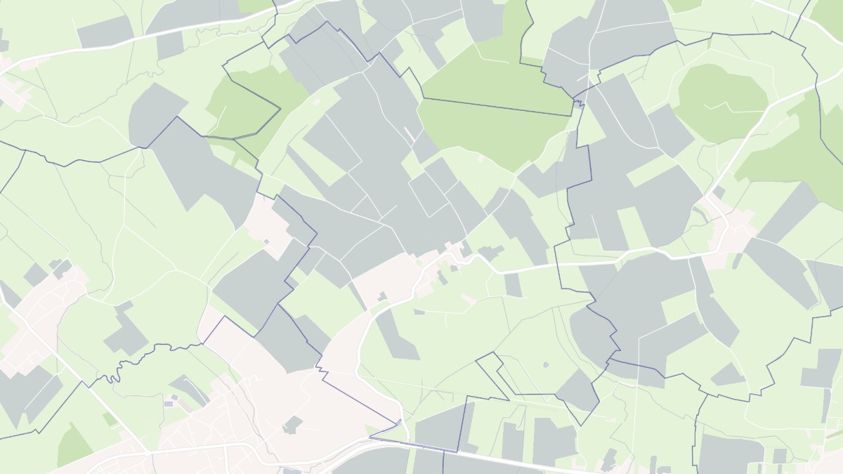 Aperçu cartographique de Biécourt, centré sur la commune