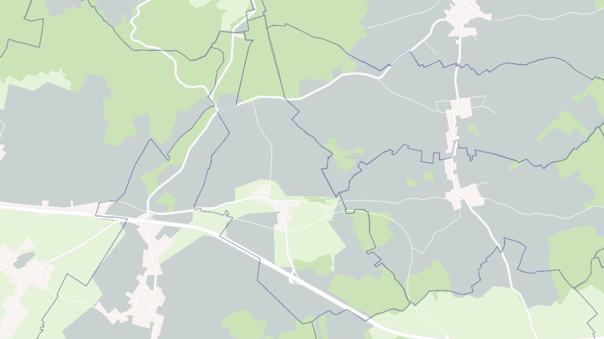 Aperçu cartographique de Bocquegney, centré sur la commune