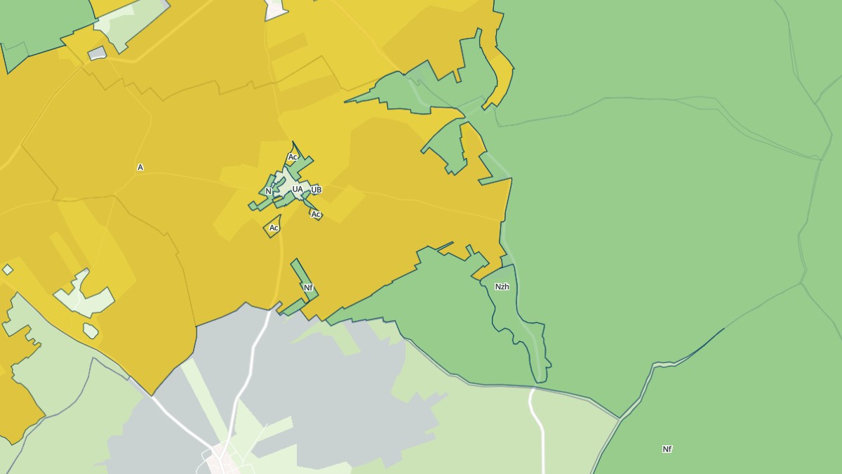 Aperçu cartographique de Brechainville, centré sur la commune
